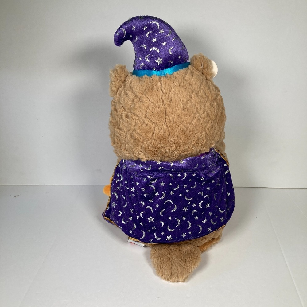 Cuddle Barn Octavius The Story Telling Owl Plush 13" Eyes Light Up Mouth Moves - Picture 5 of 11